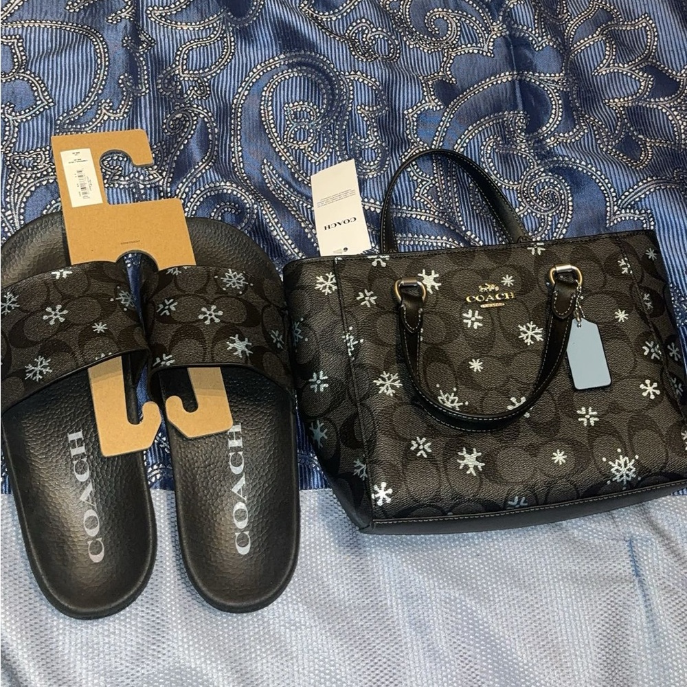 Coach Black and Blue Set